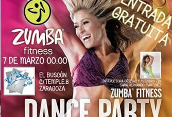 Fiesta de Zumba Zaragoza en El Buscon